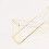 Metal Tape Dipenser, Desktop Accessory, 1" Core, Gold 3