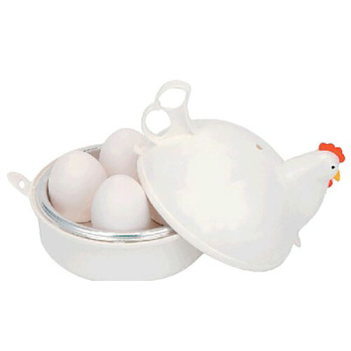 Chicken Shaped Microwave Eggs Boiler Cooker Kitchen Appliances