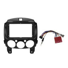 9 Inch 2DIN Car Dashboard Frame DVD for Mazda 2 Demio 2007-2014