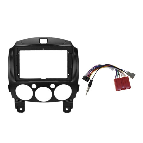 9 Inch 2DIN Car Dashboard Frame DVD for Mazda 2 Demio 2007-2014 1