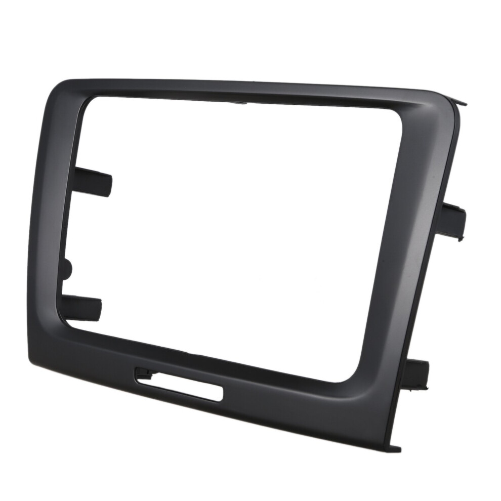 Black 220 X 130 x 210mm 2 Din Radio Panel for 2009-2014 Skoda Superb