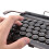 Retro Typewriter Keyboard Wireless Bluetooth Keyboard USB-Wood Color 10