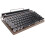 Retro Typewriter Keyboard Wireless Bluetooth Keyboard USB-Wood Color 3