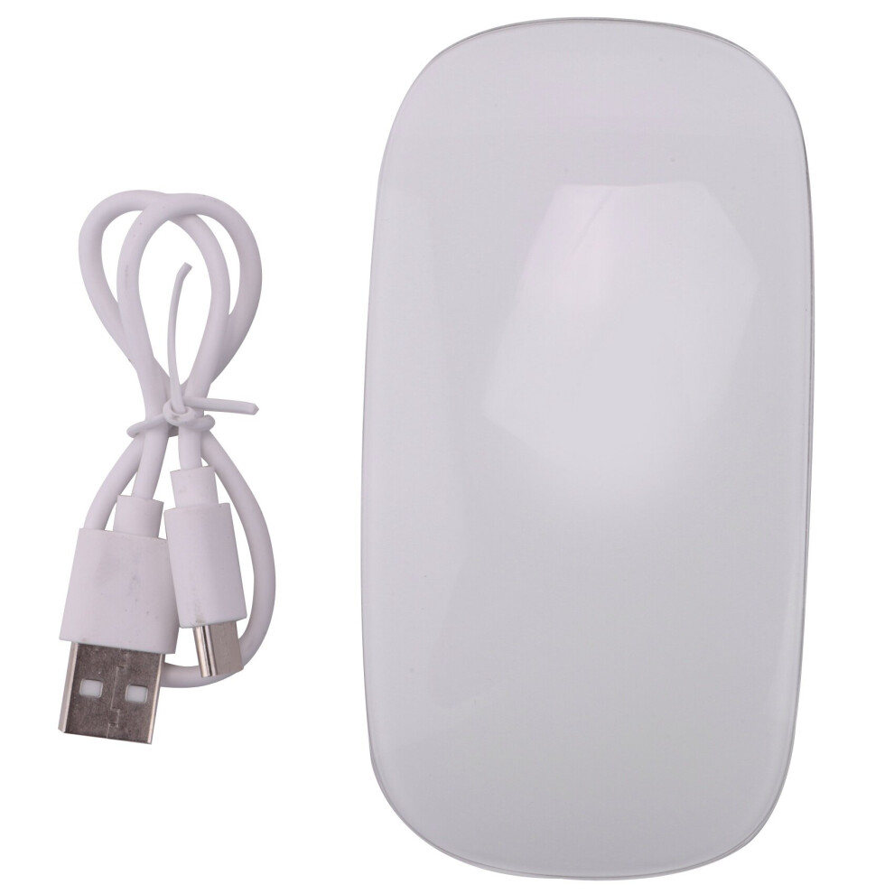 Bluetooth Wireless Magic Mouse PC Mice for Apple Macbook(White)