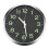 12 Inch Round Large Luminous Wall Clock Glow in the Dark -Silver 2