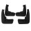 Renault Captur Mud Flaps Front & Rear 2019-2021 - Injection-Molded PP Guards, Black, Direct Fit 7