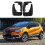 Renault Captur Mud Flaps Front & Rear 2019-2021 - Injection-Molded PP Guards, Black, Direct Fit 3
