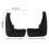 Renault Captur Mud Flaps Front & Rear 2019-2021 - Injection-Molded PP Guards, Black, Direct Fit 6