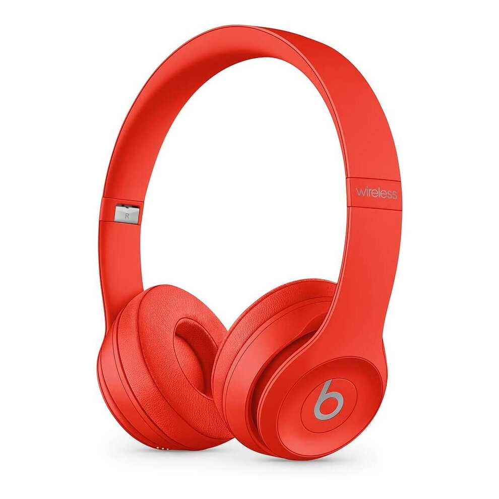 Beats by Dr. Dre - Solo Wireless On-Ear Headphones - (PRODUCT)RED Citrus Red