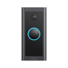 Ring Video Doorbell Wired (Black): 1080p HD, Night Vision, Motion Zones, Two-Way Talk, Alexa & App Alerts, Wired Power