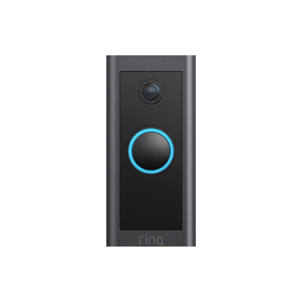 Ring Video Doorbell Wired (Black): 1080P Hd, Night Vision, Motion Zones, Two-Way Talk, Alexa & App Alerts, Wired Power Black