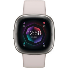 Fitbit - Sense 2 Advanced Health Smartwatch - Platinum - Refurbished