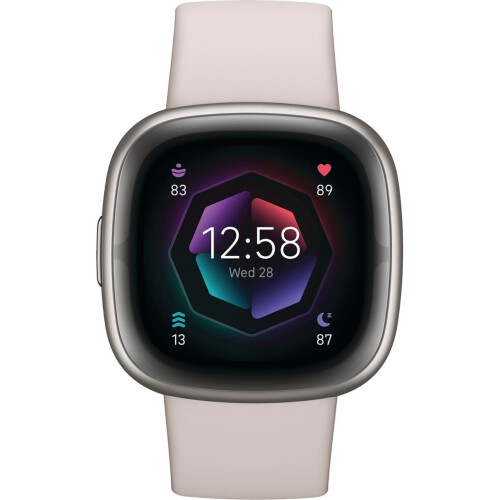 Fitbit Fitbit - Sense 2 Advanced Health Smartwatch - Platinum