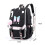 (Yellow) Set 3 Student bts Backpack lunch bag set 2