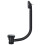 SPARES2GO Clicker Bath Waste Plug 40mm 1.5" Combination Click Clack Overflow (Black) 6