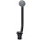 SPARES2GO Clicker Bath Waste Plug 40mm 1.5" Combination Click Clack Overflow (Black) 5
