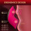 (App Control) Remote Control + APP Control Wearable Vibrator, Clitoral Butterfly Vibrator with 9 Vibration Modes 5