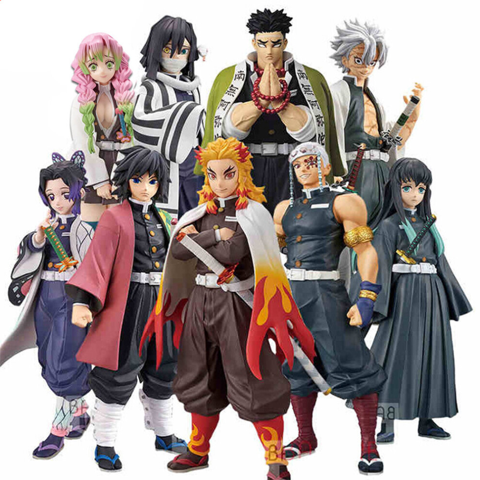 Photos - Action Figures / Transformers  Anime Demon Slayer: Blade Doll Ornament,PVC Model Toys(12 Style,15CM )(Rengoku Kyoujurou)