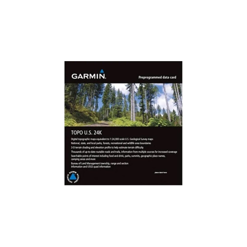 Garmin TOPO US 24K South Central microSD/SD card