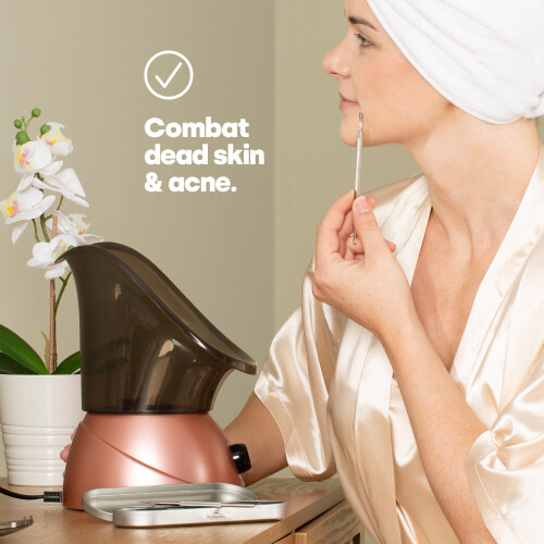 LIVIVO Facial Digital Steamer Spa Pore Steam Sprayer on OnBuy