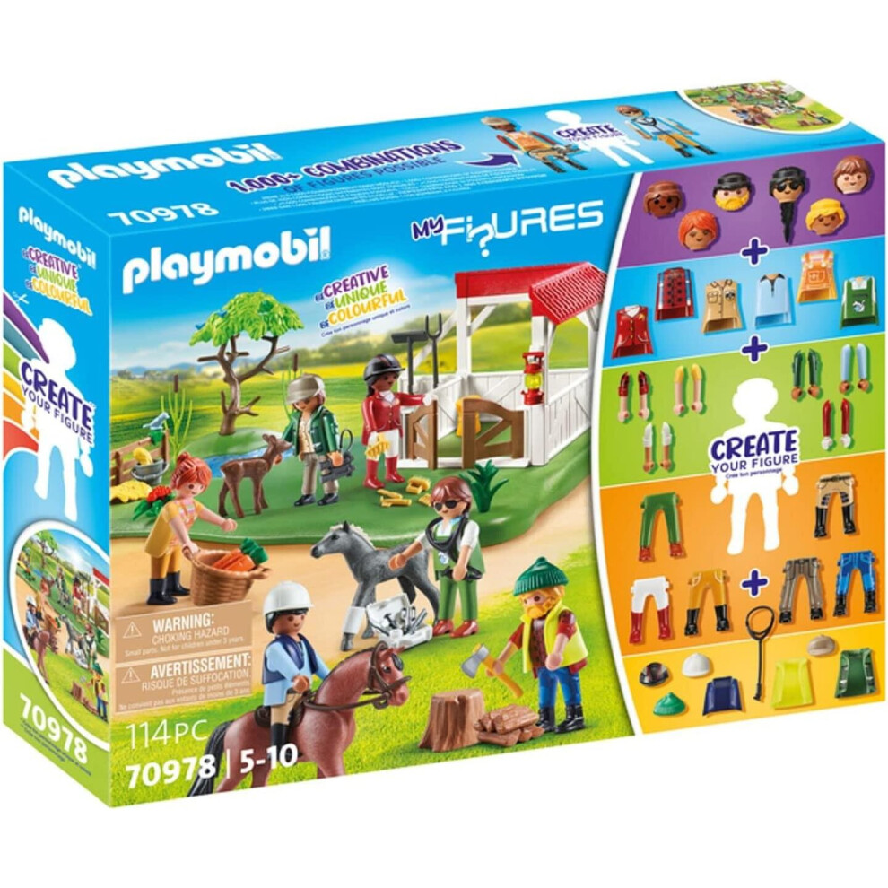 PLAYMOBIL 70978 My Figures: Horse Ranch