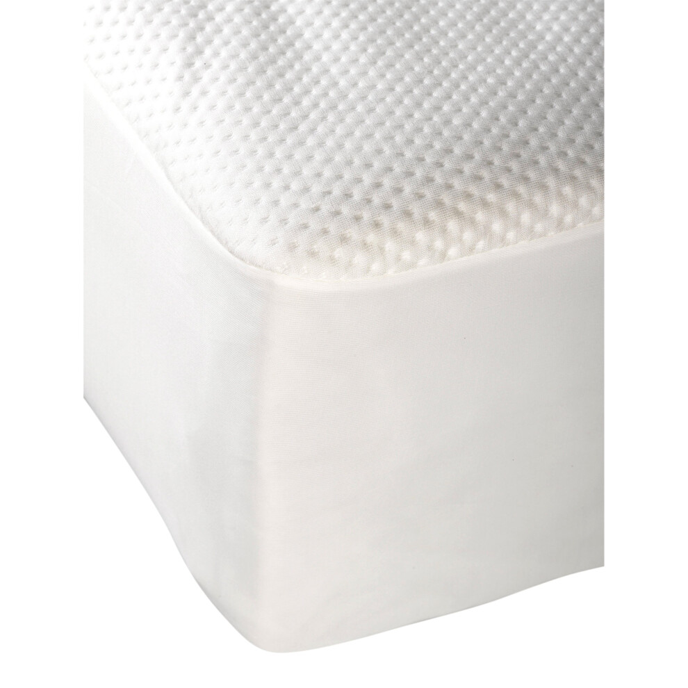 (Super King) Mattressgard Cushion Comfort Quilted Mattress Protector (White)