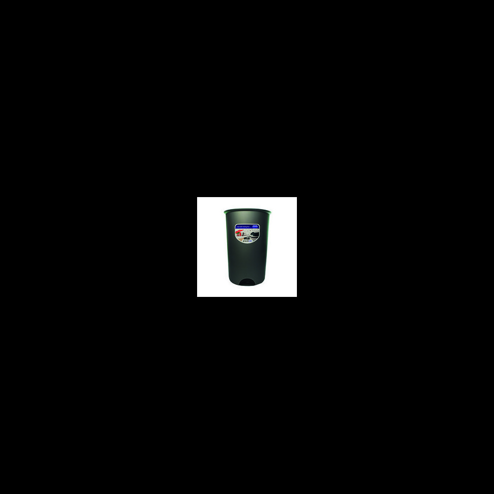 Addis Round Bin Base 50L Metallic