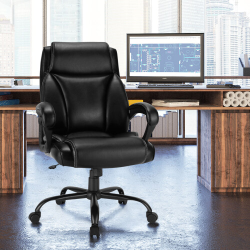 Casart Executive Chair Ergonomic Leather Computer Chair 180KG Weight Capacity 2