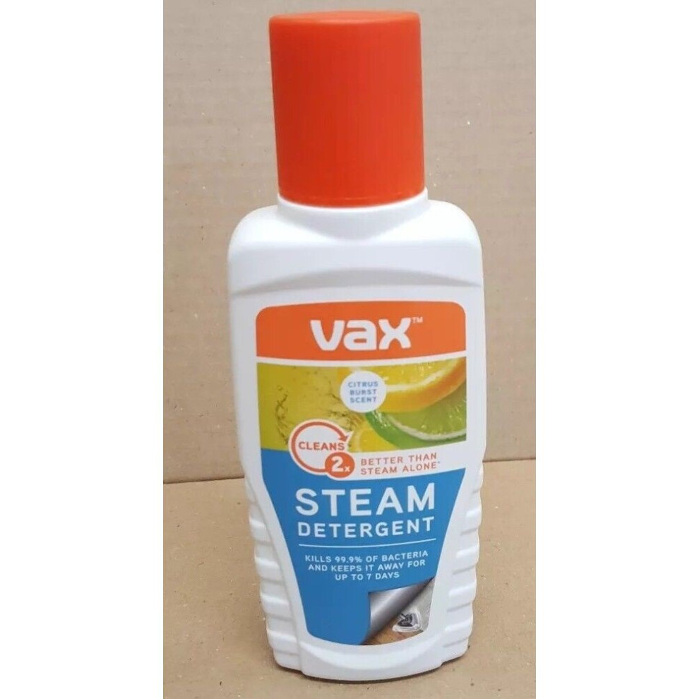 Vax Citrus Burst Steam Detergent - 250ml