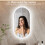 (1000x500mm) Illuminated Oval Backlit Wall Led Bathroom Mirror 4