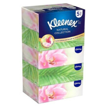 Kleenex Natural Collection Facial Tissue 170 Sheets Pack of 5