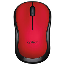 (Red) Logitech M220 Ergonomic Compact For Laptop ABS Computer Gaming Wireless Mouse High Performance