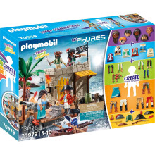 PLAYMOBIL 70979 Mes figurines : L' le aux pirates