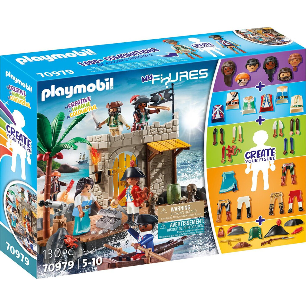 PLAYMOBIL 70979 My Figures: Pirates Island