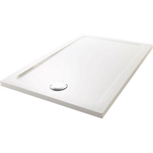 Mira-Showers Mira Flight Shower Enclosure Tray Low Profile Rectangular Stone & Waste 1200x800