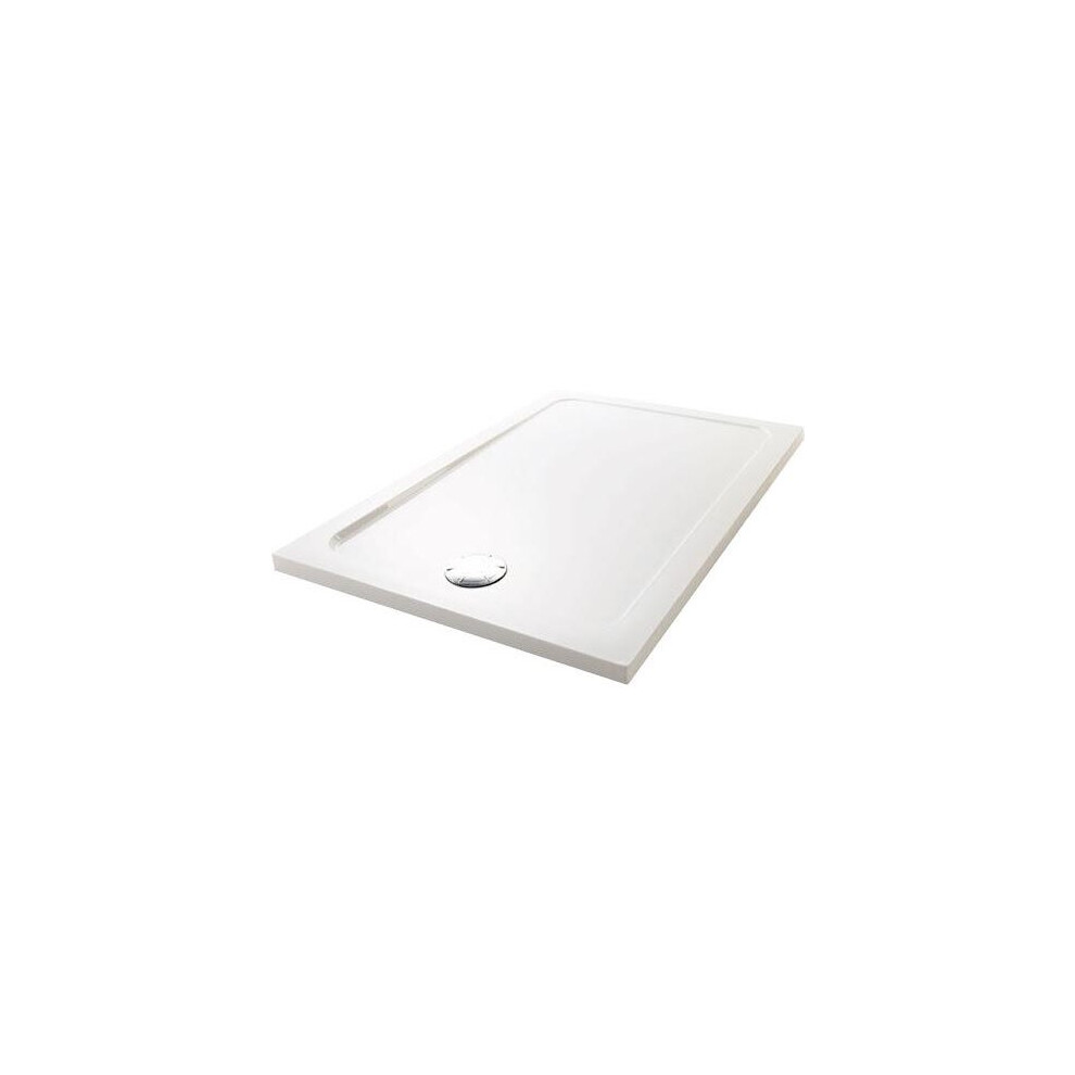 Mira Flight Shower Enclosure Tray Low Profile Rectangular Stone & Waste 1200x800