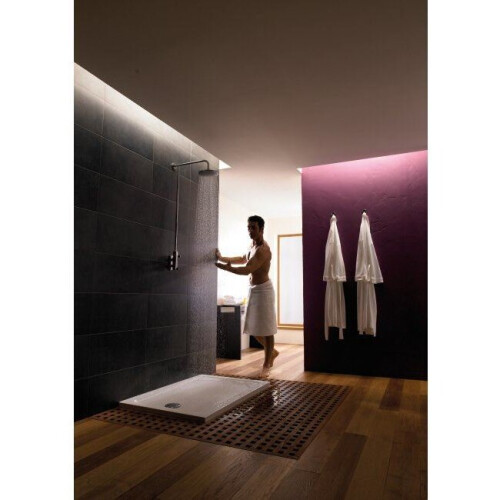 Mira-Showers Mira Flight Shower Enclosure Tray Low Profile Rectangular Stone & Waste 1200x800 2