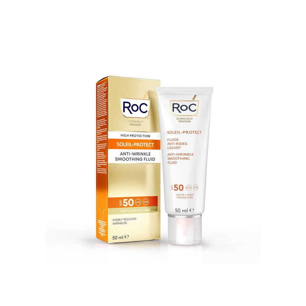 RoC Soleil-Protect Anti-Wrinkle Smoothing Fluid SPF 50 50ml