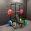 GYM MASTER GM1 Power Rack Squat Cage for Home Weight Lifting Training 6