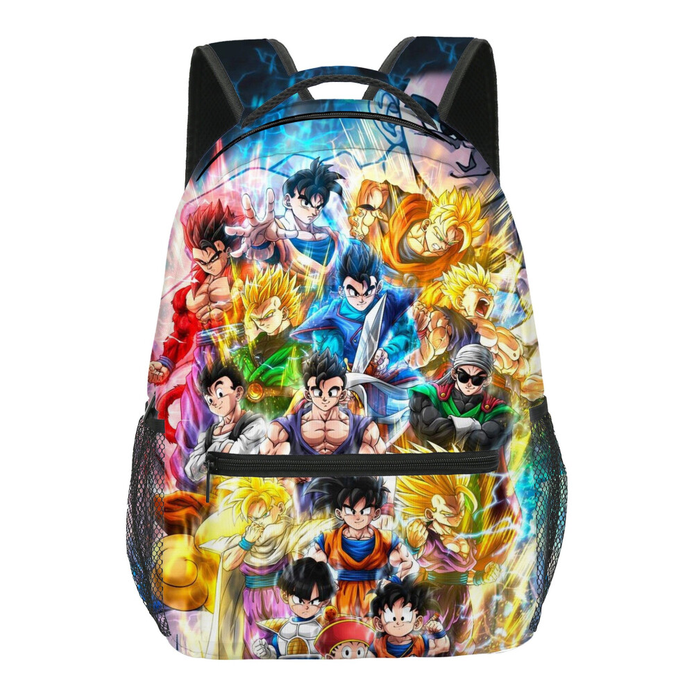 (01) Dragon Ball backpack Students Boys Girls back to school Bags Teens Daily Backpack