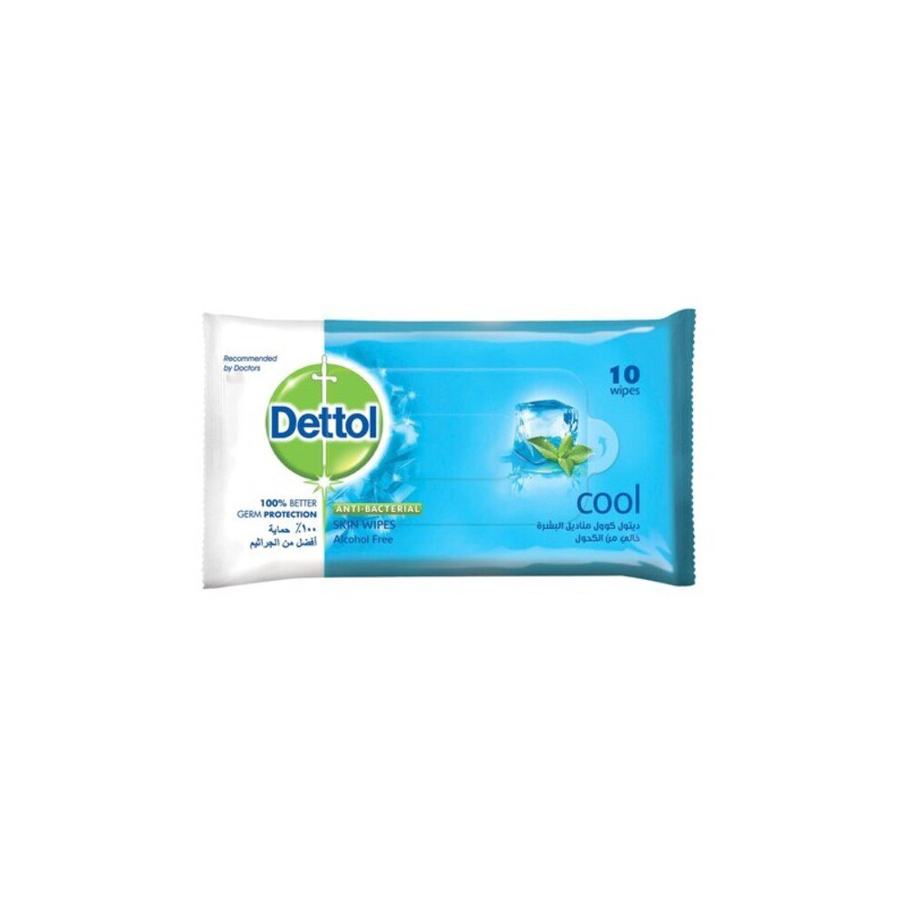 Dettol Skin Wipes Cool 10 Wipes