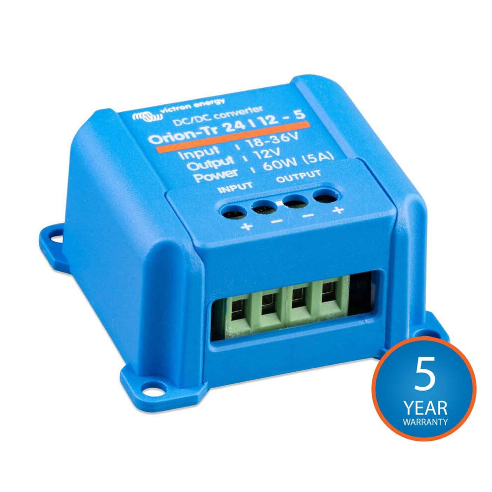 Victron Orion-Tr Ip43 24/12V 5 Amp 60-Watt Dc/Dc Converter, Non Isolated 8719076022855