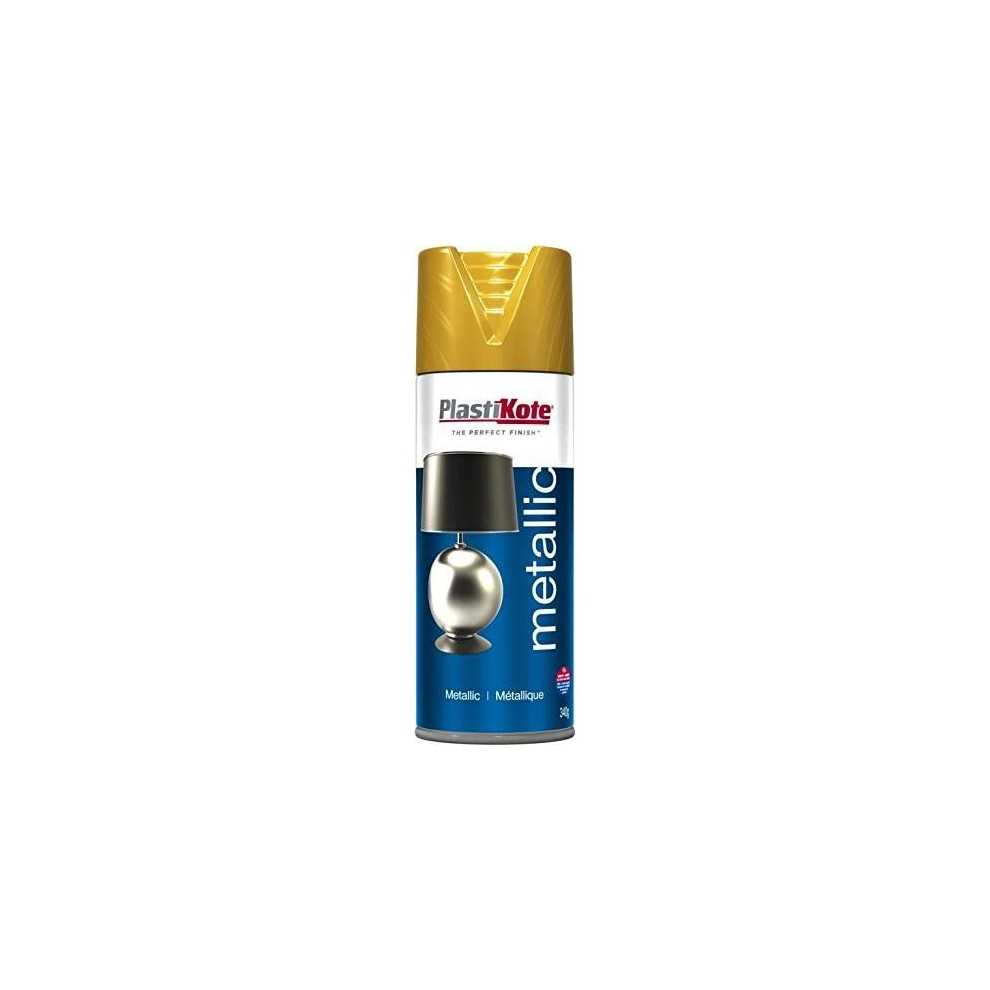 PlastiKote Metallic Paint 400ml Gold