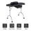 Costway Portable Nail Table Station Manicure Tech Desk Nails Art Table Set 2