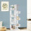 Casart 8 Tier Bookshelf Storage Display Floor Standing Bookcase 9