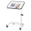 Costway Rolling Overbed Table Portable Bedside Table Laptop Desk Tilt Top 10
