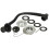 SPARES2GO Bath Combination Waste Overflow Plug & Chain 40mm 1.5" (Silver) 4