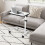 Costway Rolling Overbed Table Portable Bedside Table Laptop Desk Tilt Top 3