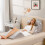 Costway 4pcs Bed Wedge Pillow Post Surgery Memory Foam Fill Pillow Set 3