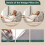 Costway 6pcs Bed Wedge Pillow Post Surgery Memory Foam Fill Pillow Set 10